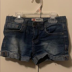 Jean shorts